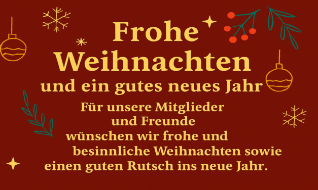 Frohes Fest & Guten Rutsch!