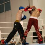 Lasse Schenberger (links) im Viertelfinale